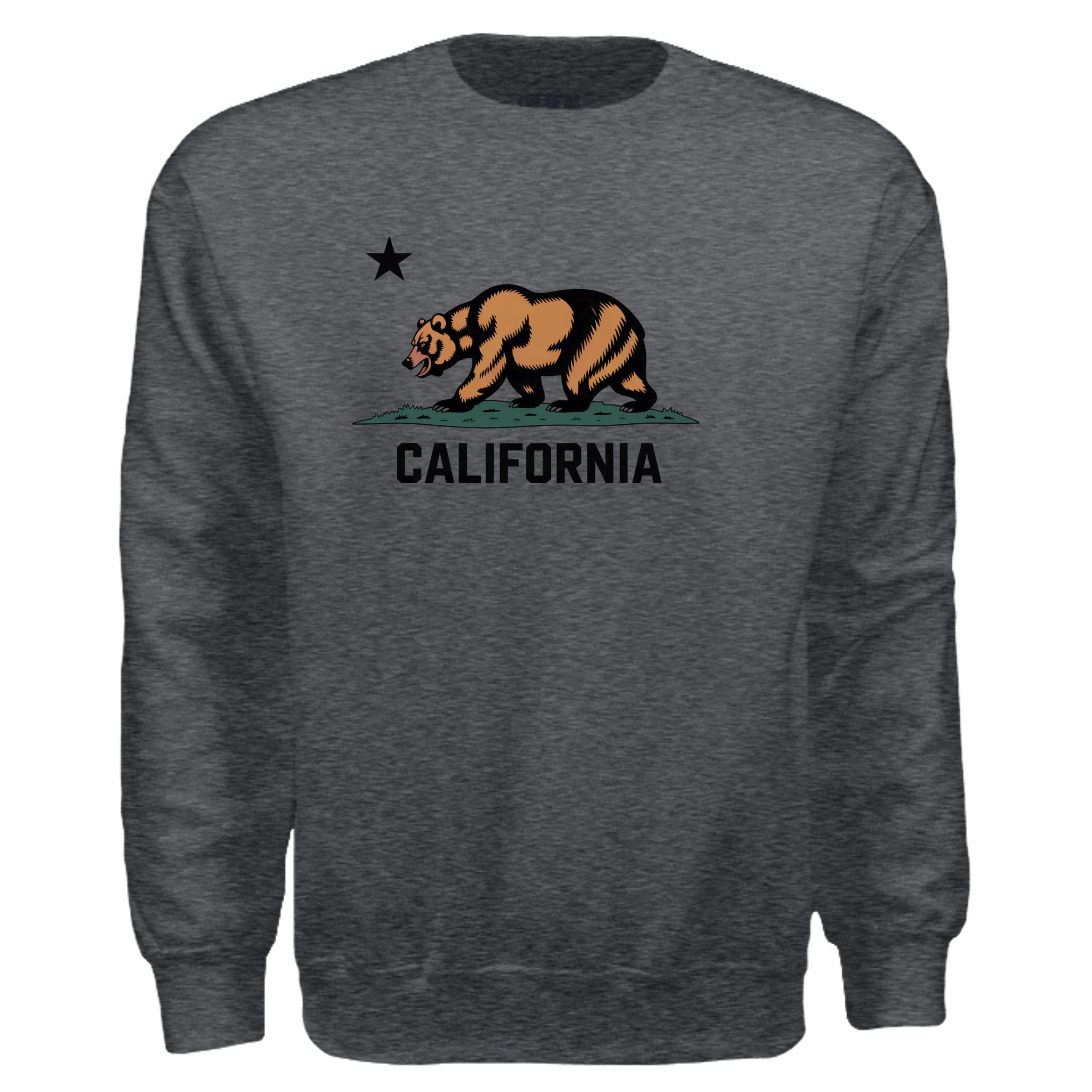 DARK HEATHER - G180 - FRONT